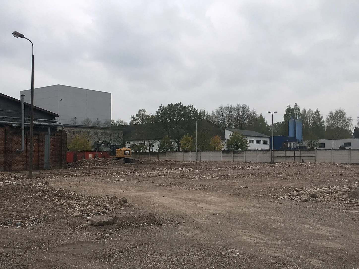 Rückbau und Abbruch, abgerissenes Gebäude